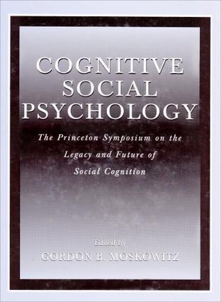 Cognitive Social Psychology