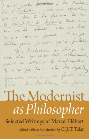 The Modernist as Philosopher