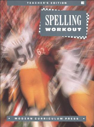 Spelling Workout, Level E
