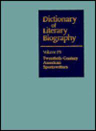 Dictionary of Literary Biography, Vol 171