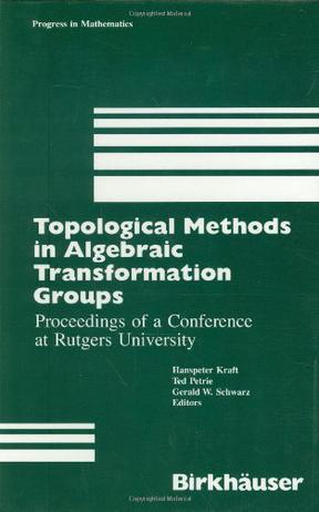 Topological Methods in Algebraic Transformation Groups