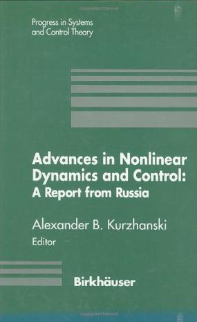 Advances in Nonlinear Dynamics and Control