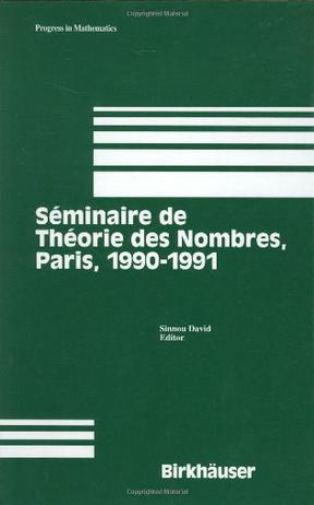 Seminaire De Theorie DES Nombres, 1990-1991