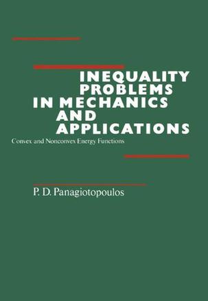 Inequality Problems in Mechanics and Applications