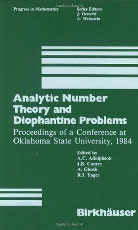 Analytic Number Theory and Diophantine Problems