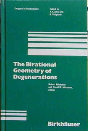The Birational Geometry of Degenerations