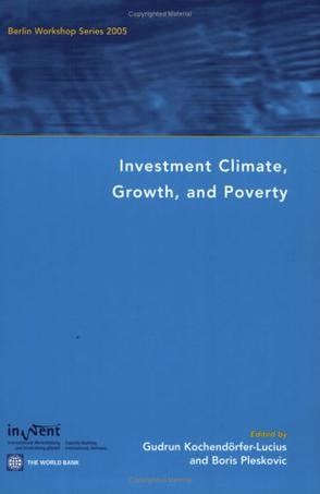 Investment Climate, Growth, and Poverty