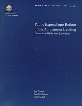 Public Expenditure Reform Under Adjustment Lending