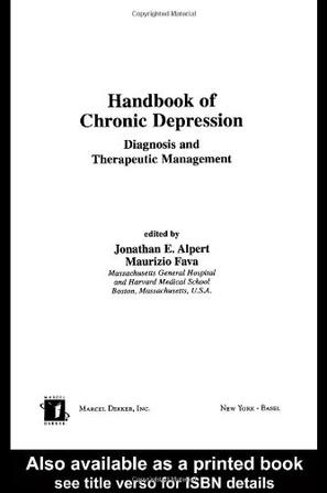 Handbook of Chronic Depression