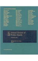 Annual Review Public Health W/Online Vol 29