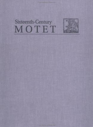 Moderne Motet Anthologies
