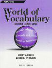 World of Vocabulary Purple Level Ate 1996c