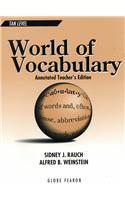 World of Vocabulary Tan Level Ate 1996c