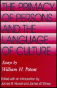 The Primacy of Persons and the Language of Culture