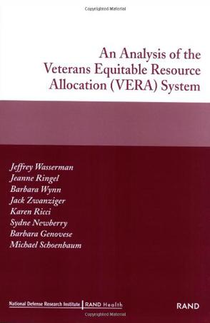 An Analysis of the Veterans Equitable Resource Allocation
