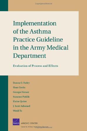 Implementation of the Asthma Practice Guideline in the Army Medical Department