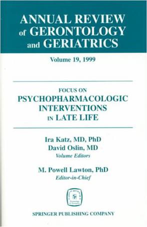 Annual Review of Gerontology and Geriatrics