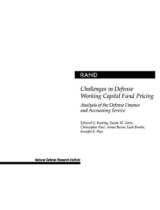 Challenges in Defense Working Capital Fund Pricing