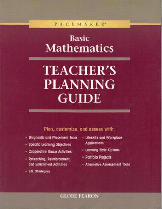 Gf Basic Math Pacemaker Teacher's Planning Guide 2000c