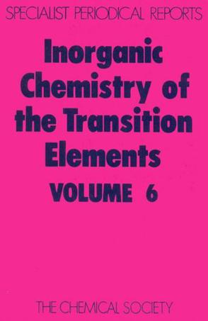 Inorganic Chemistry of the Transition Elements