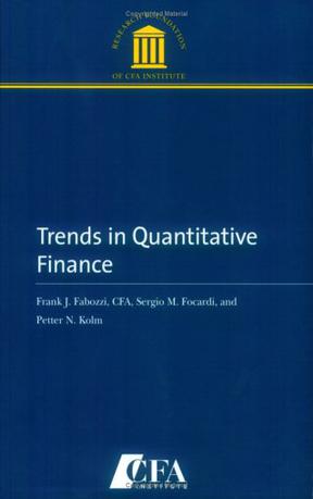 Trends in Quantitative Finance