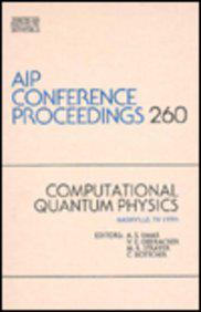 Computational Quantum Physics