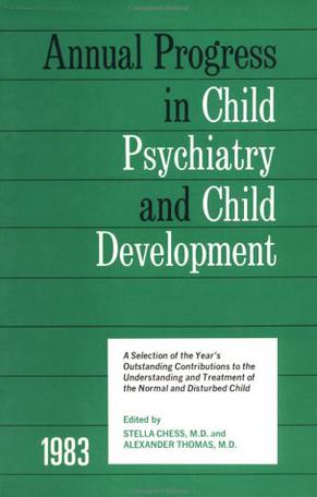 1983 Annual Progress in Child Psychiatry 1983