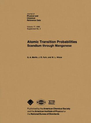 Atomic Transition Probabilities, Scandium through Managanese