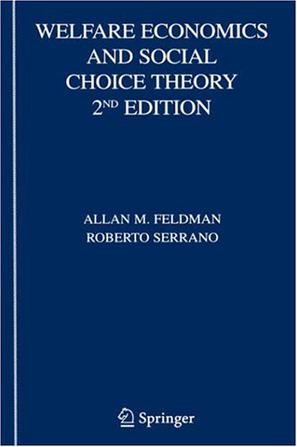 Welfare Economics and Social Choice Theory