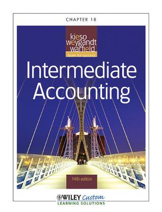 Intermediate Accounting 14th Edition Chapter 18 Only for Northern Illinois University