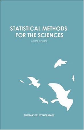 Statistical Methods for the Sciences