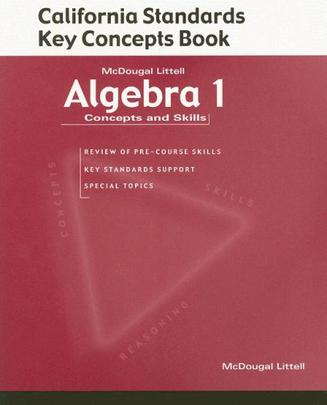 Algebra 1 Concepts and Skills