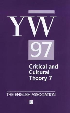 The Year's Work in Critical and Cultural Theory