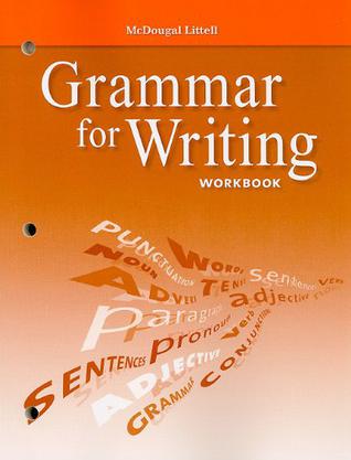 Grammar for Writing Workbook, Grade 9