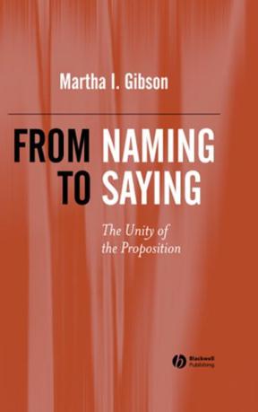 From Naming to Saying