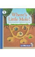 Where's Little Mole?, Let Me Read Series, Trade Binding