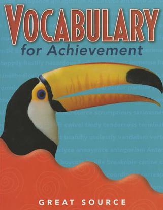 Vocabulary for Achievement, Grade 4