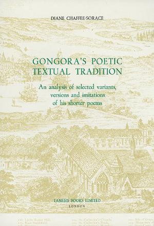 Gongora's Poetic Textual Tradition