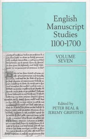 English Manuscript Studies, 1100-1700