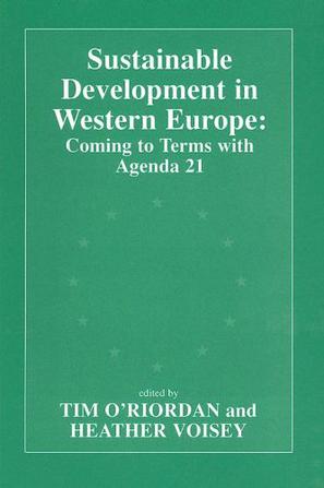 Sustainable Development in Western Europe