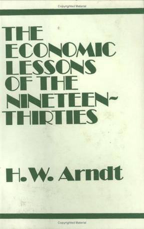 Economic Lessons of the Nineteen-thirties