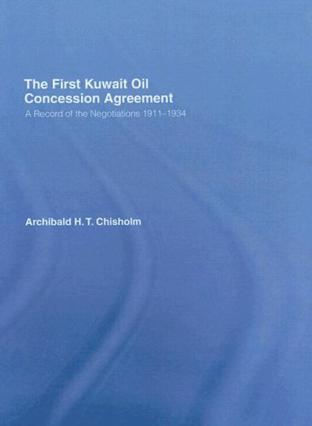 The First Kuwait Oil Concession