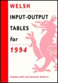 Welsh Input-Output Tables for 1994