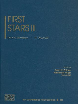 First Stars