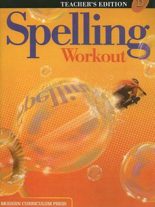 Spelling Workout, Level D