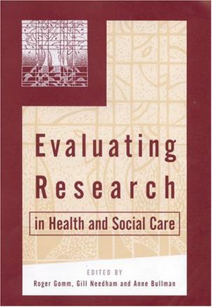 Evaluating Research in Health & Social Care