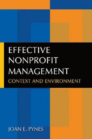Effective Non-Profit Management