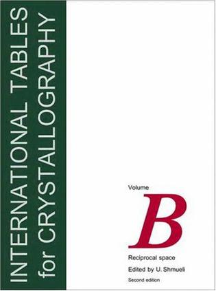 International Tables for Crystallography, Volume B