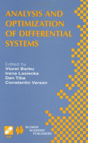 Analysis and Optimization of Differential Systems