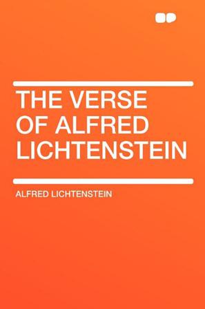 The Verse of Alfred Lichtenstein